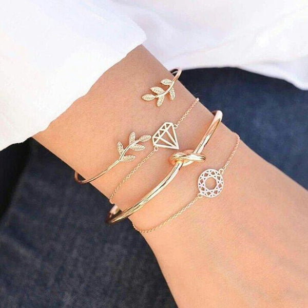 Bohemian Bracelet Set /4pcs