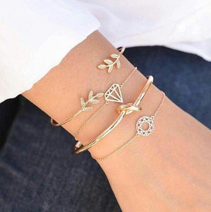 Bohemian Bracelet Set /4pcs