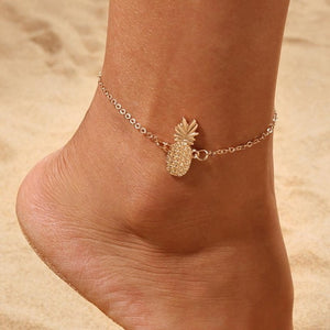Pineapple Anklet