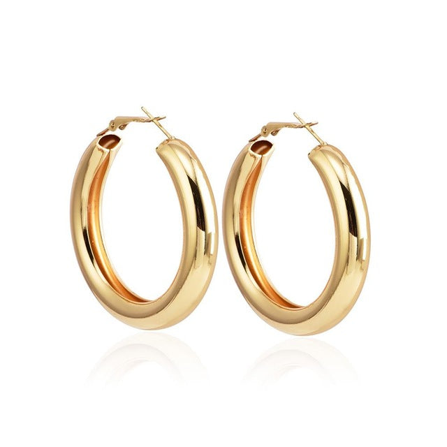 Vintage Circle Earrings
