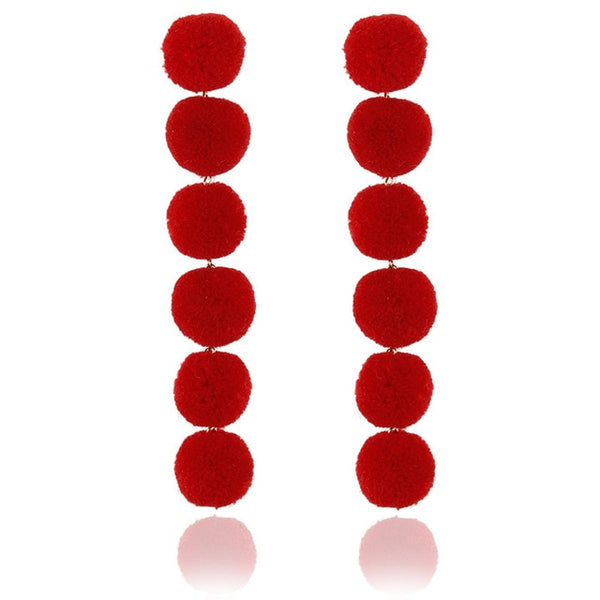 Pearl Long Earrings