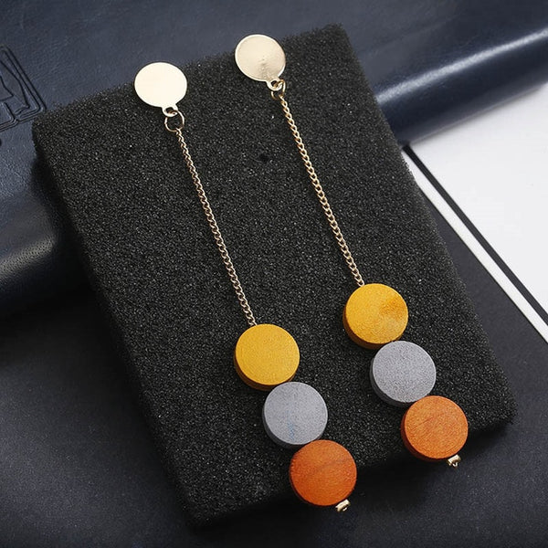 Pearl Long Earrings