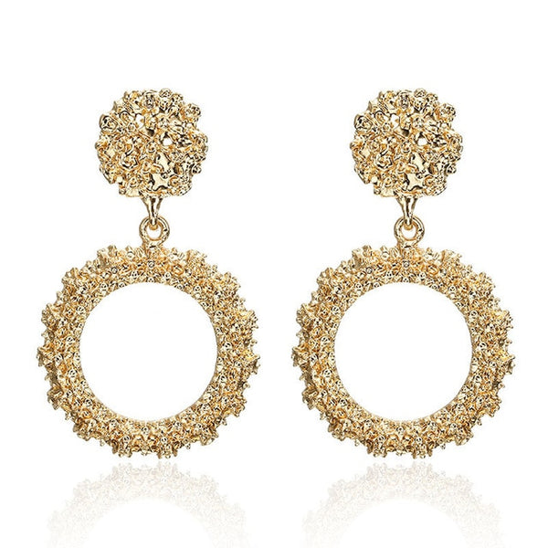 Round Vintage Earrings