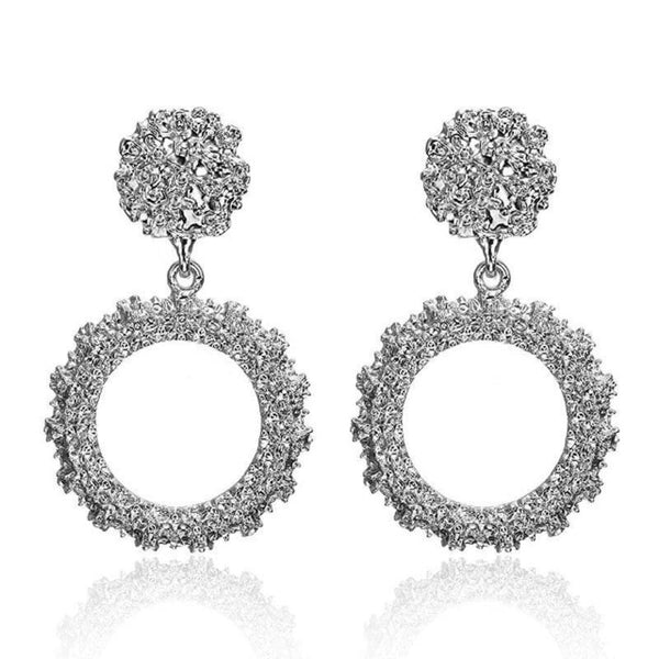 Round Vintage Earrings
