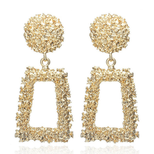 Round Vintage Earrings