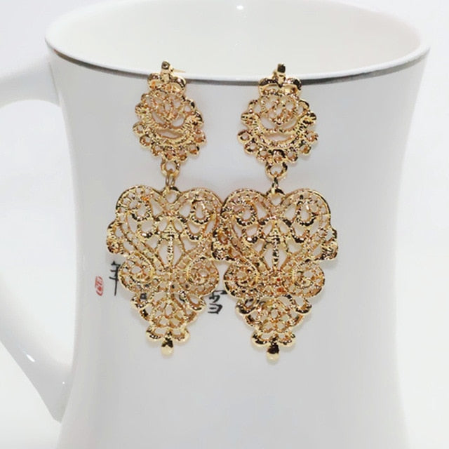 Round Vintage Earrings