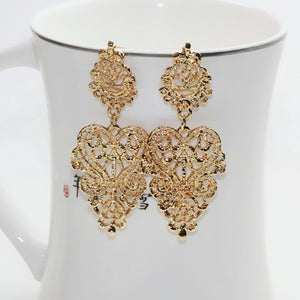 Round Vintage Earrings
