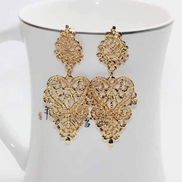 Round Vintage Earrings