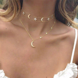 Bohemian Gold Color Necklace