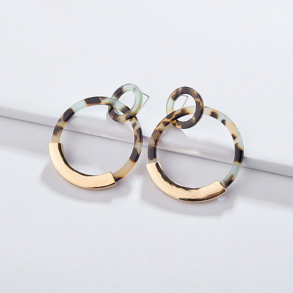 Colorful Leopard Earrings