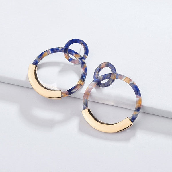 Colorful Leopard Earrings