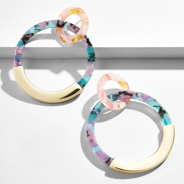 Colorful Leopard Earrings
