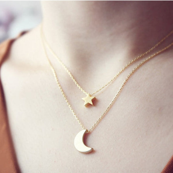 Gold Color Bohemian Multi-Layer Necklace