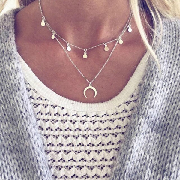 Crystal Multi-Layer Necklace