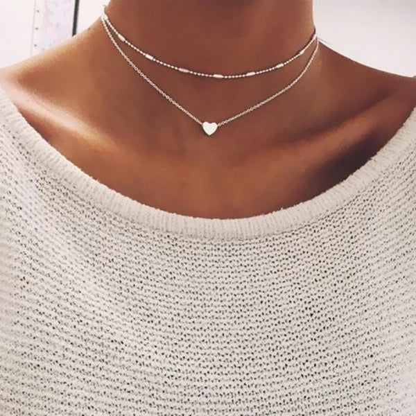 Crystal Multi-Layer Necklace